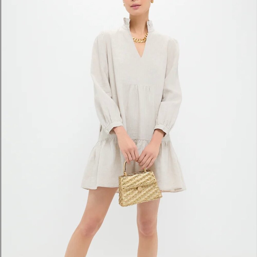 Tuckernuck Stone Linen Palmerston Dress | New Without Tags | Small